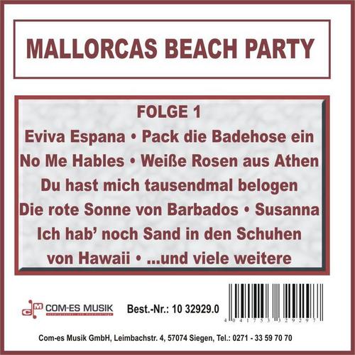 Mallorca's Beach Party, Folge 1