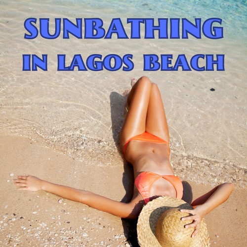 Sunbathing in Lagos Beach