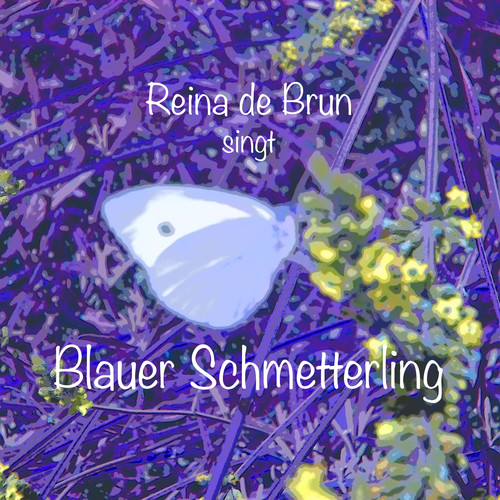 Blauer Schmetterling