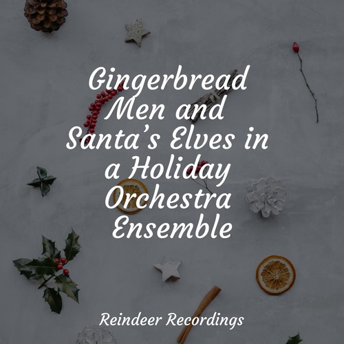 Gingerbread Men and Santa’s Elves in a Holiday Orchestra Ensemble