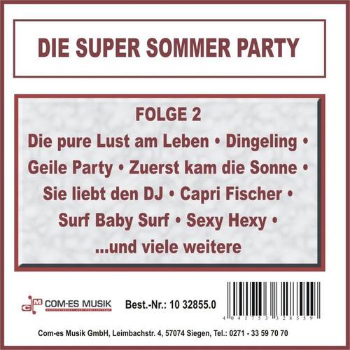 Die Super Sommer Party, Folge 2