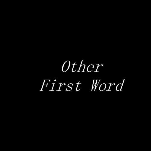First Word