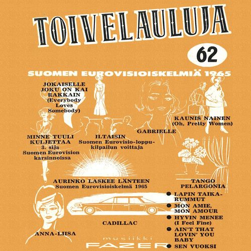 Toivelauluja 62 - 1965