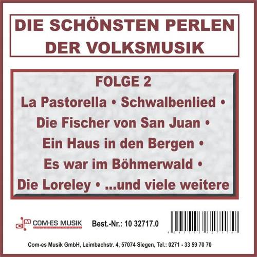 Die schönsten Perlen der Volksmusik, Folge 2