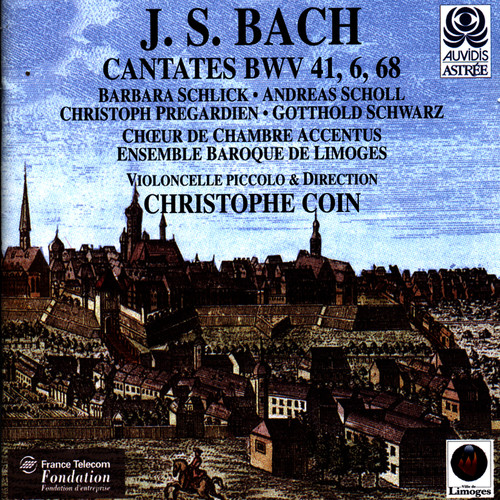 Bach: Cantatas with Violoncello Piccolo, Bwv 6, 41 & 68