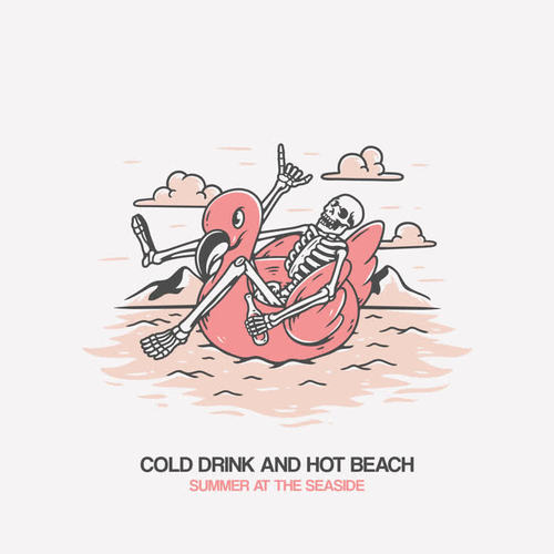 Cold Drink and Hot Beach – Summer at the Seaside