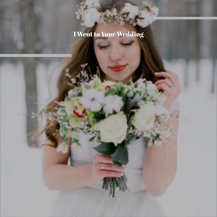 I Went to Your Wedding