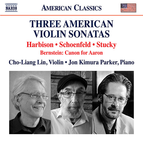 Violin Sonatas (American) - SCHOENFELD, P. / STUCKY, S. / HARBISON, J. (Three American Sonatas) [Cho-Liang Lin, J.K. Parker]