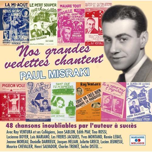 Nos grandes vedettes chantent Paul Misraki