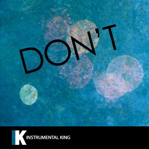 Don't (In the Style of Bryson Tiller) [Karaoke Version] - Single