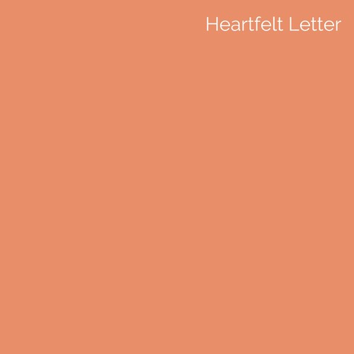 Heartfelt Letter