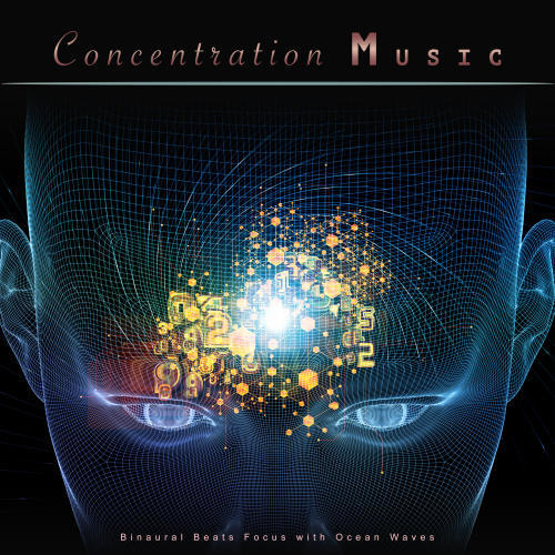 Concentration Music: Binaural Beats Focus with Ocean Waves