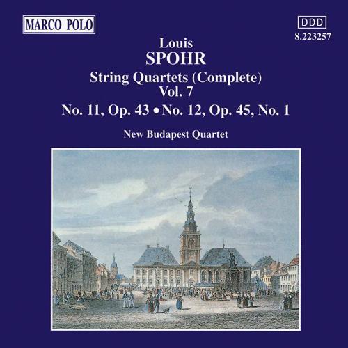 SPOHR, L.: String Quartets (Complete) , Vol. 7 - Nos. 11 and 12 (New Budapest Quartet)