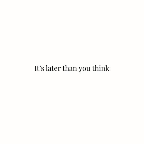 It's later than you think (Explicit)