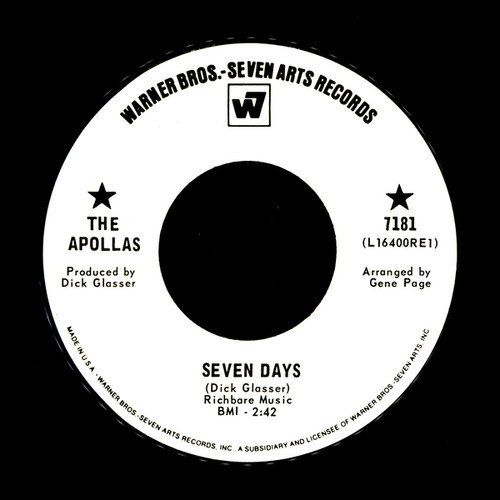 Seven Days / Open The Door, Foo - Singlel