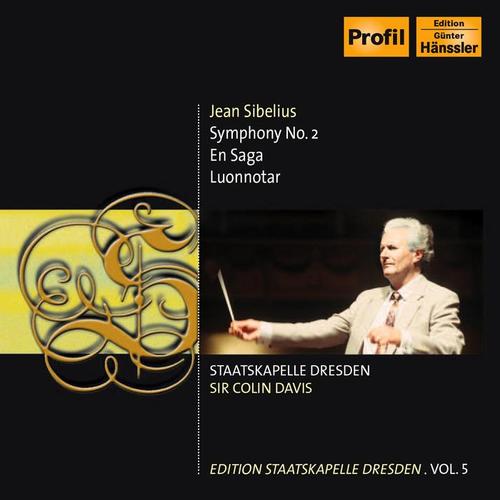 SIBELIUS, J.: Symphony No. 2 / En Saga / Luonnotar (C. Davis) [Staatskapelle Dresden Edition, Vol. 5]