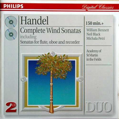 Handel：Complete Wind Sonatas