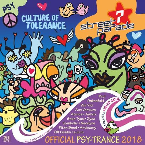 Street Parade 2018 Official Psy-Trance (Mixed by Liquid Soul) [Culture of Tolerance]