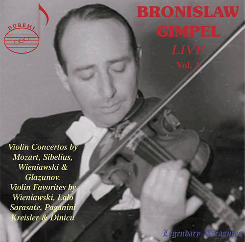 Bronislaw Gimpel, Vol. 1 (Live)