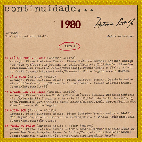 CONTINUIDADE... - 1980