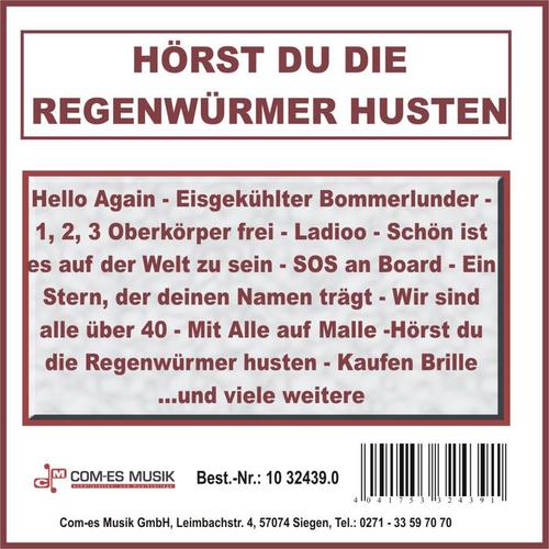 Hörst du die Regenwürmer husten