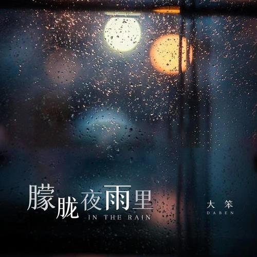 朦胧夜雨里