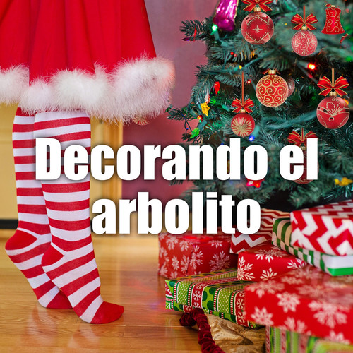 Decorando el arbolito