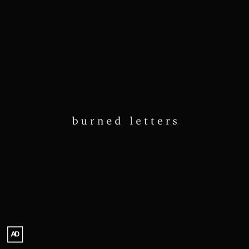 burned letters