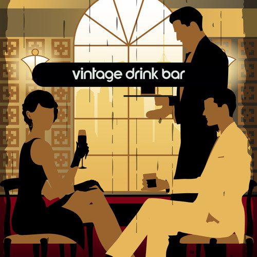 Vintage Drink Bar (Classy Saxophone Dance Background)