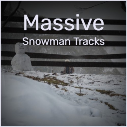 Massive Snowman Tracks