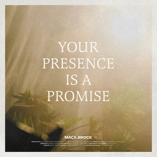 Your Presence Is A Promise (Live)