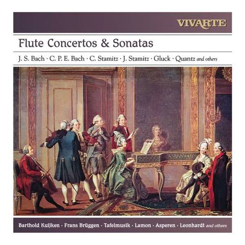 Flute Concertos & Sonatas: J. S. Bach, C. P. E. Bach, C. Stamitz, J. Stamitz, Gluck, Quantz and Others