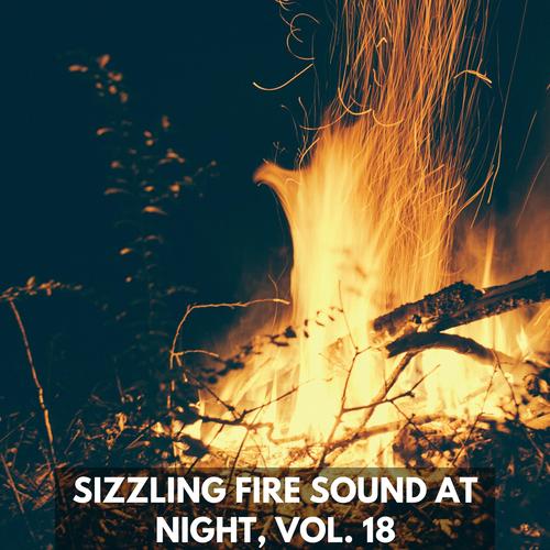 Sizzling Fire Sound at Night, Vol. 18