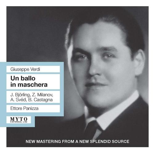 VERDI, G.: Ballo in maschera (Un) [Opera] [Björling, Svéd, Milanov, Metropolitan Opera Chorus and Orchestra, Panizza] [1940]