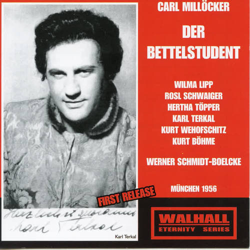 MILLÖCKER, C.: Bettelstudent (Der) [Operetta] [Lipp, Schwaiger, Töpper, Terkal, Wehofschitz, Böhme, Schmidt-Boelcke] [1956]