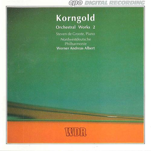 KORNGOLD, E.W.: Orchestral Music, Vol. 2 (De Groote, North West German Philharmonic, Albert)