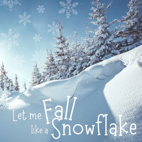 Let me Fall Like a Snowflake