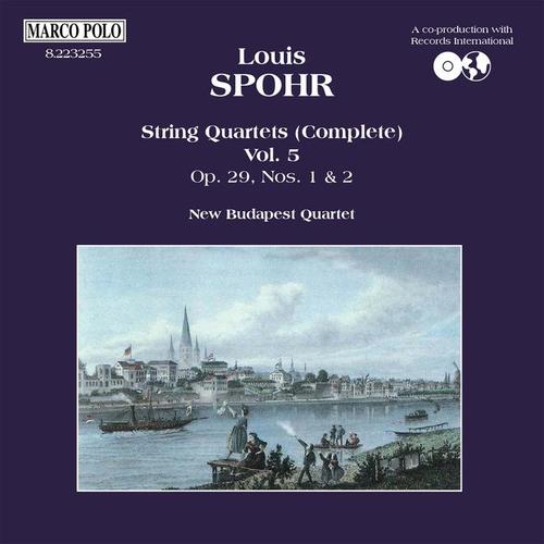 SPOHR, L.: String Quartets (Complete) , Vol. 5 - Nos. 7 and 8 (New Budapest Quartet)