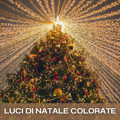 Luci di natale colorate