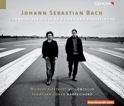 BACH, J.S.: Viola da Gamba Sonatas, BWV 1027-1029 (arr. for cello) [Altstaedt, Cohen]