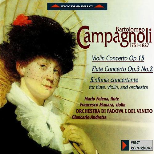 CAMPAGNOLI: Violin Concerto / Flute Concerto / Sinfonia concertante