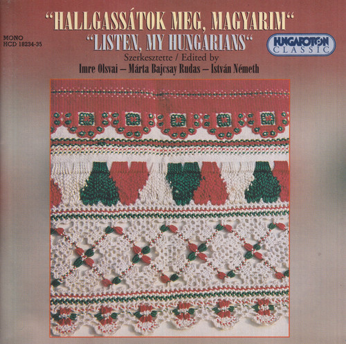 Listen My Hungarians - A Survey of Hungarian Folk Music