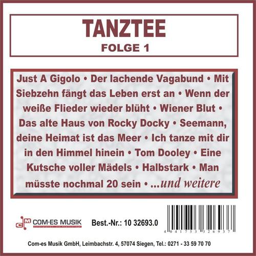 Tanztee, Folge 1