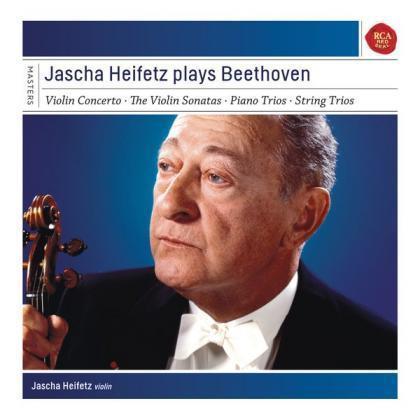 Jascha Heifetz plays Beethoven (Sonatas & Concerto)