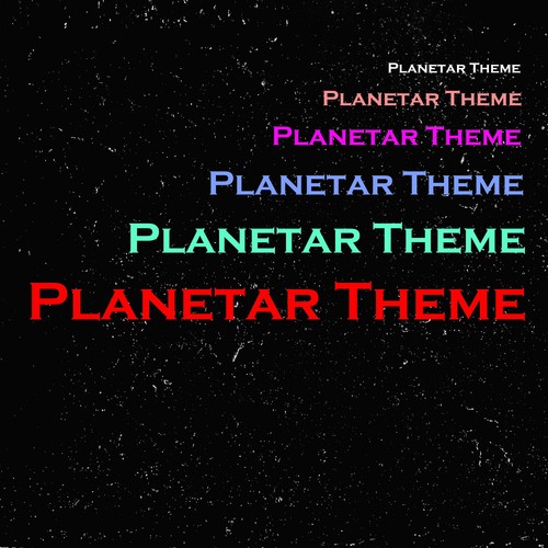 Planetar Theme