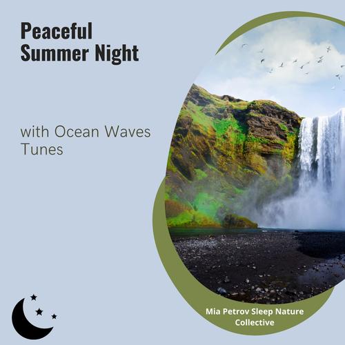 Peaceful Summer Night with Ocean Waves Tunes