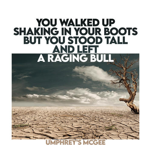 You Walked up Shaking in Your Boots but You Stood Tall and Left a Raging Bull