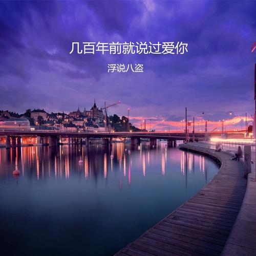 几百年前就说过爱你