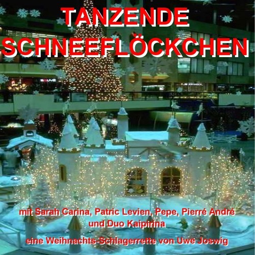 Tanzende Schneeflöckchen (Weihnachts Schalgerrette)