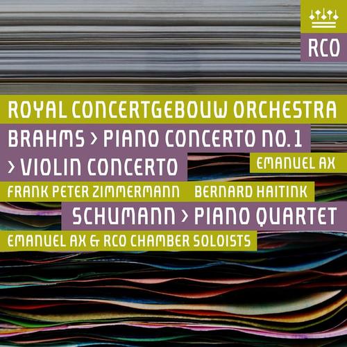 BRAHMS, J.: Piano Concerto No. 1 / Violin Concerto / SCHUMANN, R.: Piano Quartet (F.P. Zimmermann, Ax, Royal Concertgebouw Orchestra, Haitink)